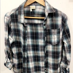 Plaid Boyfriend Flannel  🚫 SOLD